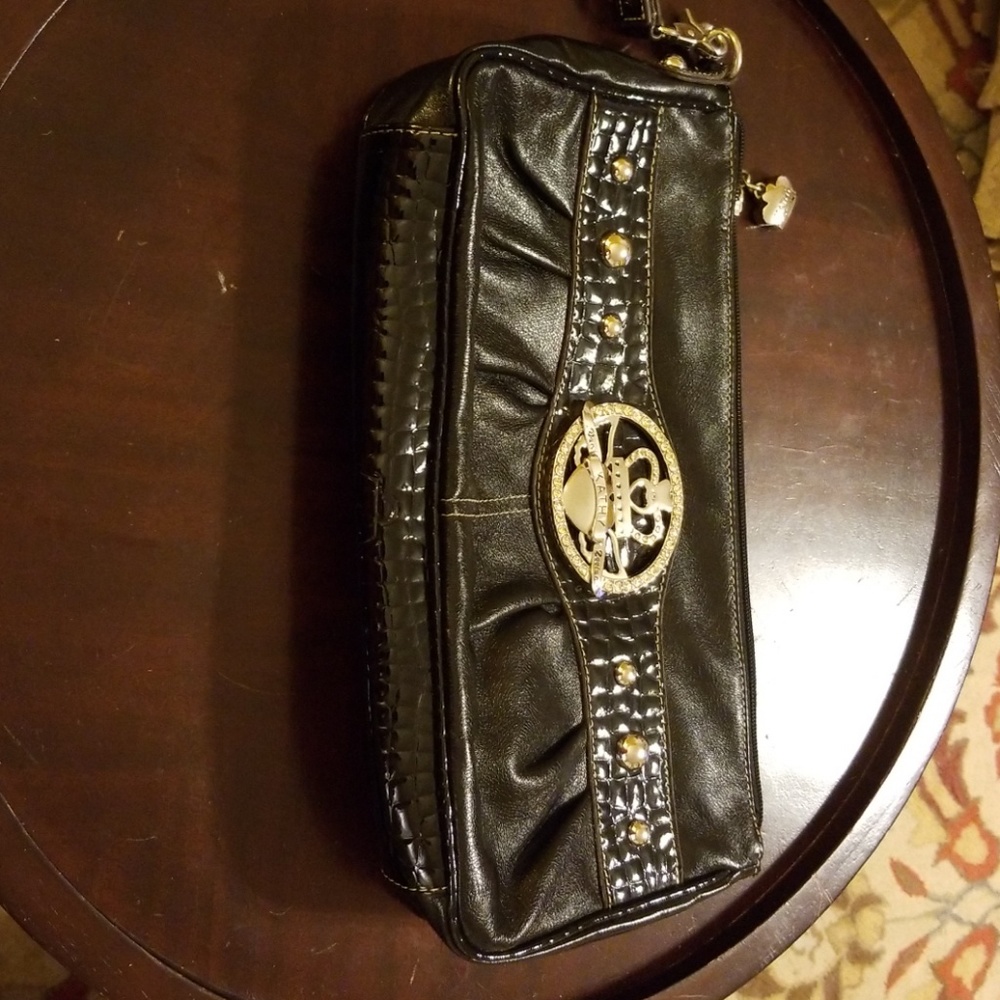 Kathy Van Zeeland MONTE CARLO Wristlet Wallet Clut